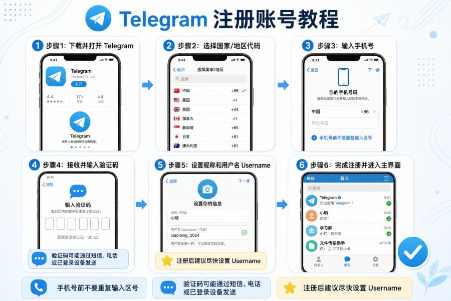 Telegram 通讯录同步和隐私设置