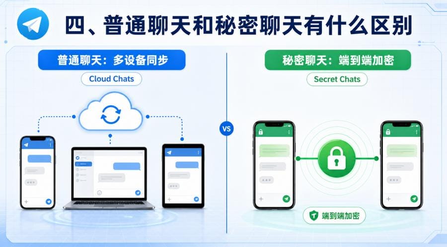 Telegram 中文版安全吗？官方下载、中文语言包与隐私设置指南 配图 3