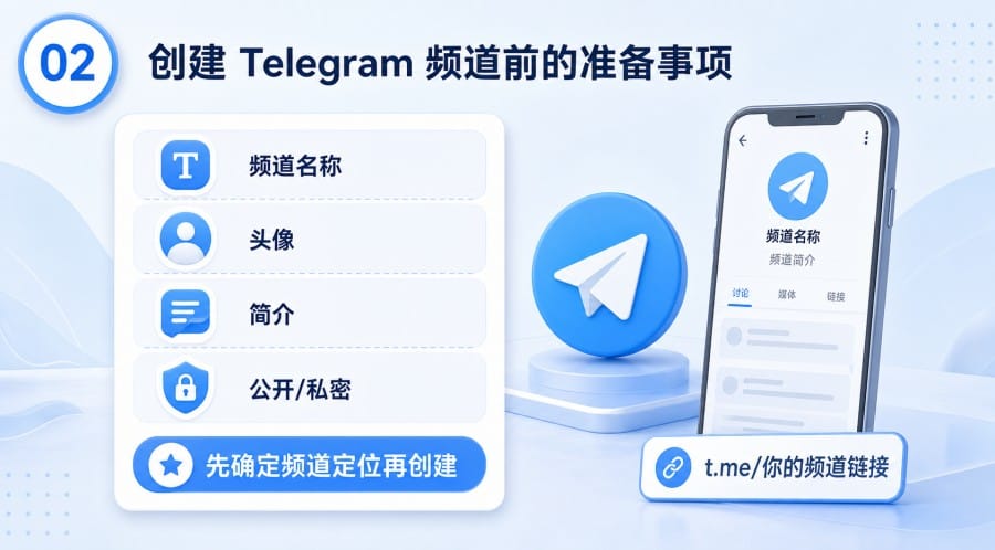 Telegram 中文版怎么创建频道? - step 1